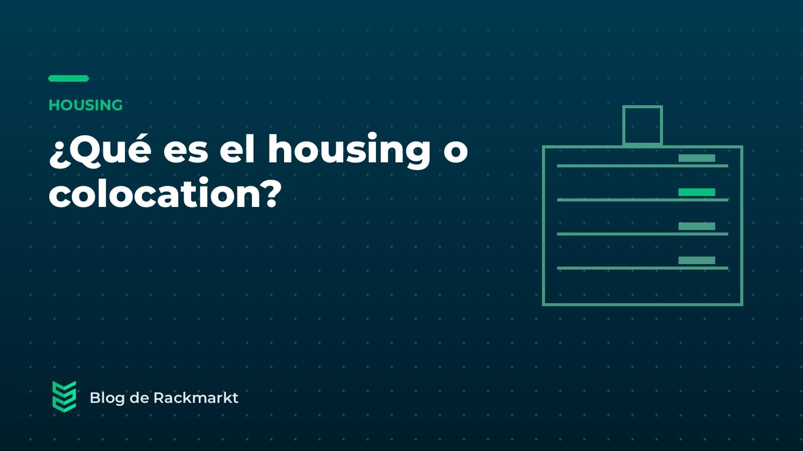 ¿Qué es el housing o colocation? Cuándo compensa sacar tus servidores de la oficina